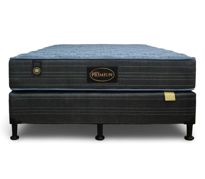Cama ortopédica marca primiun king base y colchón