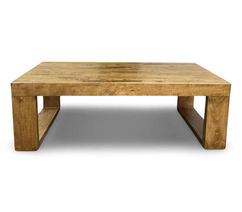 Mesa de centro mod. 300 de madera de arce